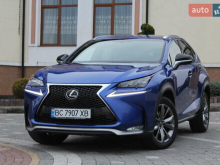 Синий Лексус НХ, объемом двигателя 2 л и пробегом 34 тыс. км за 29700 $, фото 1 на Automoto.ua
