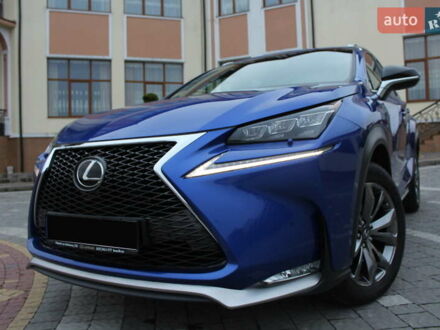 Синий Лексус НХ, объемом двигателя 2 л и пробегом 34 тыс. км за 28990 $, фото 1 на Automoto.ua