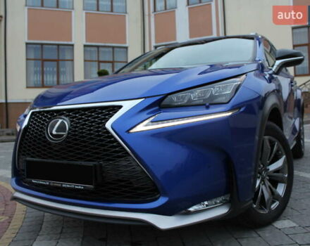 Синий Лексус НХ, объемом двигателя 2 л и пробегом 34 тыс. км за 28990 $, фото 1 на Automoto.ua