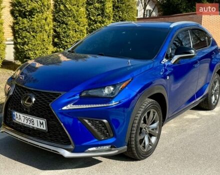 Синий Лексус НХ, объемом двигателя 2 л и пробегом 58 тыс. км за 28900 $, фото 1 на Automoto.ua