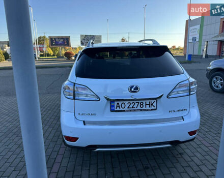 Лексус РХ 2009 у Виноградове на Automoto.ua Білий Лексус РХ, об'ємом двигуна 3.5 л та пробігом 183 тис. км за 18900 $, фото 11 на Automoto.ua