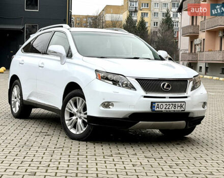 Белый Лексус РХ, объемом двигателя 3.46 л и пробегом 185 тыс. км за 15500 $, фото 1 на Automoto.ua