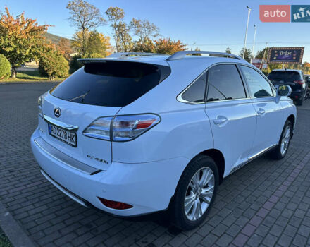 Лексус РХ 2009 у Виноградове на Automoto.ua Білий Лексус РХ, об'ємом двигуна 3.5 л та пробігом 183 тис. км за 18900 $, фото 12 на Automoto.ua