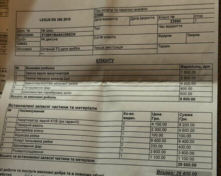 Белый Лексус РХ, объемом двигателя 3.46 л и пробегом 207 тыс. км за 16900 $, фото 42 на Automoto.ua