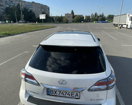 Белый Лексус РХ, объемом двигателя 3.46 л и пробегом 130 тыс. км за 27000 $, фото 5 на Automoto.ua