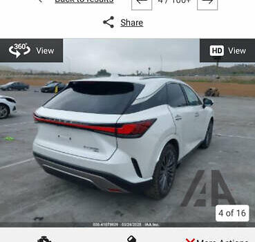 Білий Лексус РХ, об'ємом двигуна 2.5 л та пробігом 29 тис. км за 74500 $, фото 74 на Automoto.ua