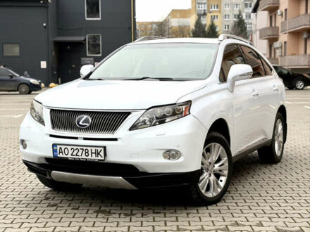 Белый Лексус РХ, объемом двигателя 3.46 л и пробегом 185 тыс. км за 15500 $, фото 1 на Automoto.ua