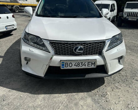 Белый Лексус РХ, объемом двигателя 3.46 л и пробегом 250 тыс. км за 16777 $, фото 1 на Automoto.ua