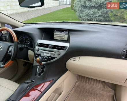 Лексус РХ 2009 в Днепре (Днепропетровске) на Automoto.ua Бежевый Лексус РХ, объемом двигателя 3.46 л и пробегом 186 тыс. км за 13900 $, фото 22 на Automoto.ua