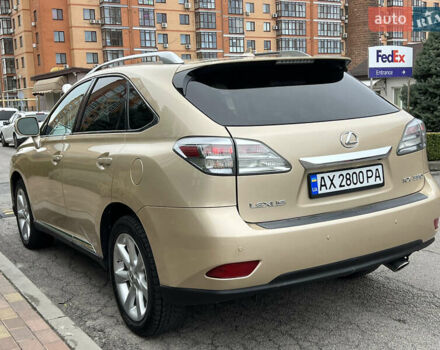 Лексус РХ 2009 в Днепре (Днепропетровске) на Automoto.ua Бежевый Лексус РХ, объемом двигателя 3.46 л и пробегом 186 тыс. км за 13900 $, фото 5 на Automoto.ua