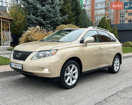 Бежевый Лексус РХ, объемом двигателя 3.46 л и пробегом 186 тыс. км за 13900 $, фото 1 на Automoto.ua