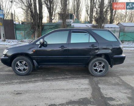 Черный Лексус РХ, объемом двигателя 3 л и пробегом 380 тыс. км за 5000 $, фото 2 на Automoto.ua