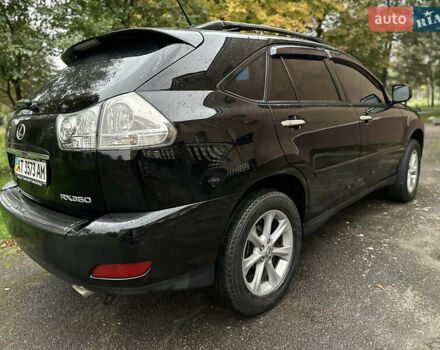 Черный Лексус РХ, объемом двигателя 3.46 л и пробегом 217 тыс. км за 14500 $, фото 10 на Automoto.ua