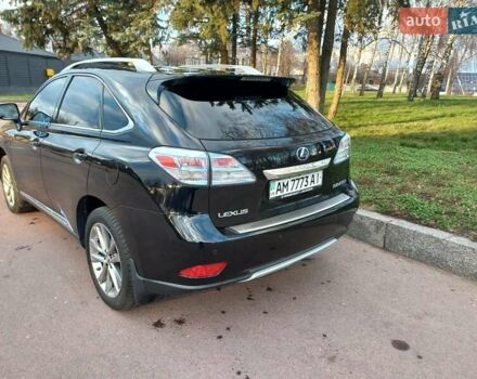 Черный Лексус РХ, объемом двигателя 3.46 л и пробегом 125 тыс. км за 21700 $, фото 4 на Automoto.ua