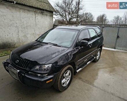 Черный Лексус РХ, объемом двигателя 3 л и пробегом 330 тыс. км за 5400 $, фото 1 на Automoto.ua