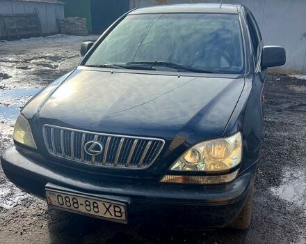 Черный Лексус РХ, объемом двигателя 3 л и пробегом 350 тыс. км за 4600 $, фото 1 на Automoto.ua