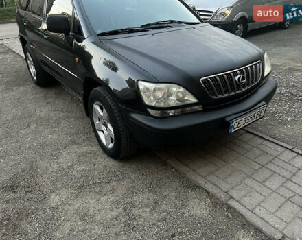 Черный Лексус РХ, объемом двигателя 3 л и пробегом 230 тыс. км за 4800 $, фото 1 на Automoto.ua