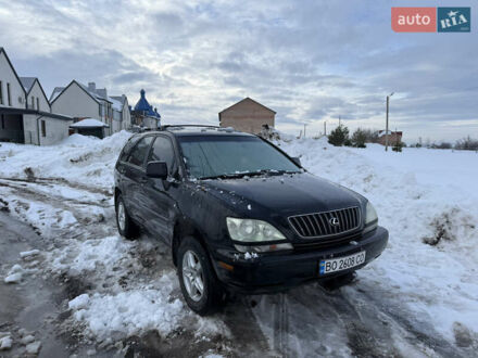 Черный Лексус РХ, объемом двигателя 3 л и пробегом 250 тыс. км за 3800 $, фото 1 на Automoto.ua