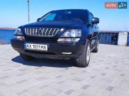 Черный Лексус РХ, объемом двигателя 3 л и пробегом 396 тыс. км за 7200 $, фото 1 на Automoto.ua