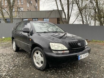 Черный Лексус РХ, объемом двигателя 3 л и пробегом 346 тыс. км за 3800 $, фото 1 на Automoto.ua