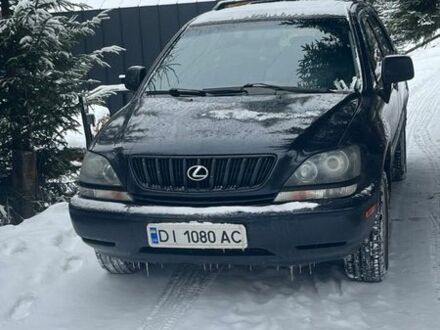 Черный Лексус РХ, объемом двигателя 3 л и пробегом 220 тыс. км за 6500 $, фото 1 на Automoto.ua