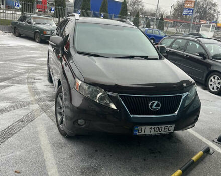 Черный Лексус РХ, объемом двигателя 3.5 л и пробегом 186 тыс. км за 20500 $, фото 1 на Automoto.ua