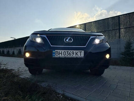 Черный Лексус РХ, объемом двигателя 3.46 л и пробегом 200 тыс. км за 14750 $, фото 1 на Automoto.ua