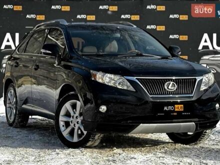 Черный Лексус РХ, объемом двигателя 3.46 л и пробегом 100 тыс. км за 21000 $, фото 1 на Automoto.ua