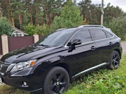 Черный Лексус РХ, объемом двигателя 3.5 л и пробегом 155 тыс. км за 17900 $, фото 1 на Automoto.ua