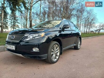 Чорний Лексус РХ, об'ємом двигуна 3.46 л та пробігом 125 тис. км за 21700 $, фото 1 на Automoto.ua