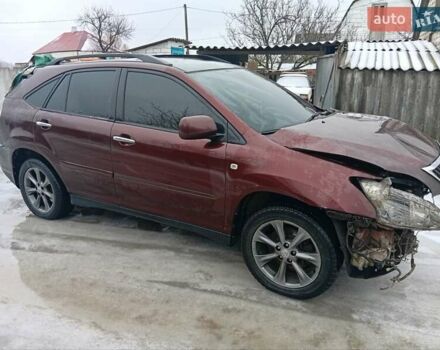 Красный Лексус РХ, объемом двигателя 3.5 л и пробегом 235 тыс. км за 4800 $, фото 3 на Automoto.ua