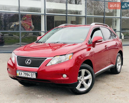 Красный Лексус РХ, объемом двигателя 3.46 л и пробегом 231 тыс. км за 14700 $, фото 1 на Automoto.ua