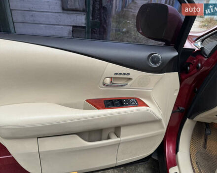 Червоний Лексус РХ, об'ємом двигуна 3.46 л та пробігом 195 тис. км за 18500 $, фото 26 на Automoto.ua