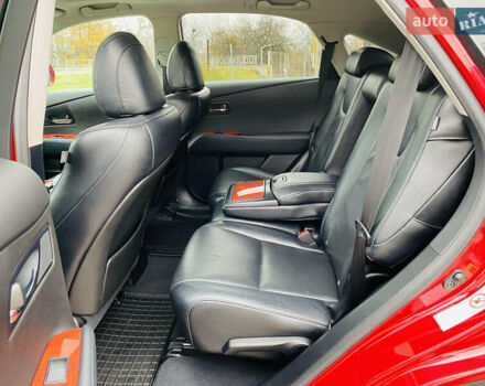 Червоний Лексус РХ, об'ємом двигуна 3.46 л та пробігом 231 тис. км за 13999 $, фото 5 на Automoto.ua