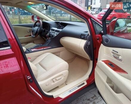 Червоний Лексус РХ, об'ємом двигуна 3.46 л та пробігом 102 тис. км за 20500 $, фото 7 на Automoto.ua