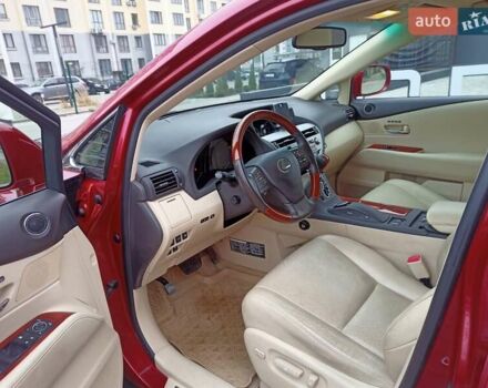 Червоний Лексус РХ, об'ємом двигуна 3.46 л та пробігом 102 тис. км за 20500 $, фото 6 на Automoto.ua