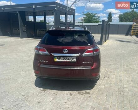Красный Лексус РХ, объемом двигателя 3.46 л и пробегом 182 тыс. км за 22800 $, фото 7 на Automoto.ua