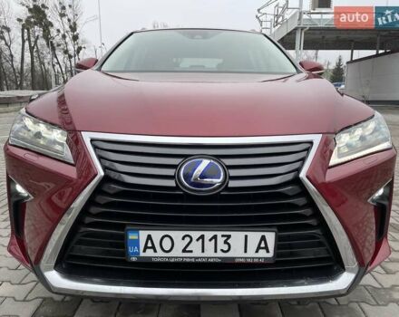 Червоний Лексус РХ, об'ємом двигуна 3.46 л та пробігом 171 тис. км за 35400 $, фото 1 на Automoto.ua