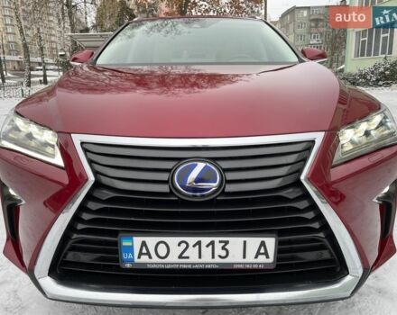 Красный Лексус РХ, объемом двигателя 3.46 л и пробегом 171 тыс. км за 34700 $, фото 1 на Automoto.ua