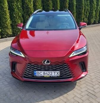 Красный Лексус РХ, объемом двигателя 2.49 л и пробегом 27 тыс. км за 77000 $, фото 1 на Automoto.ua