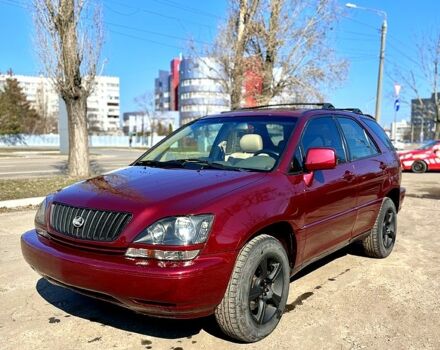 Красный Лексус РХ, объемом двигателя 3 л и пробегом 229 тыс. км за 5299 $, фото 1 на Automoto.ua