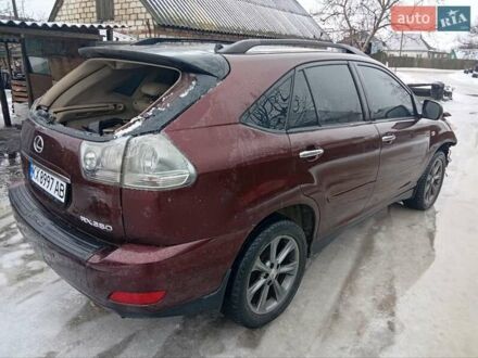 Красный Лексус РХ, объемом двигателя 3.5 л и пробегом 235 тыс. км за 4800 $, фото 1 на Automoto.ua