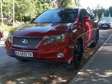 Красный Лексус РХ, объемом двигателя 3.46 л и пробегом 277 тыс. км за 14990 $, фото 1 на Automoto.ua