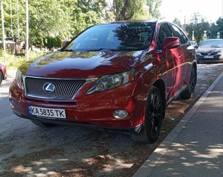 Червоний Лексус РХ, об'ємом двигуна 3.46 л та пробігом 277 тис. км за 15700 $, фото 1 на Automoto.ua