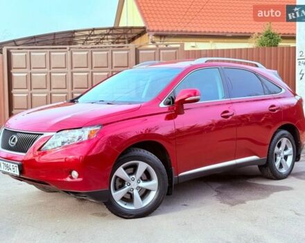 Красный Лексус РХ, объемом двигателя 3.46 л и пробегом 235 тыс. км за 14999 $, фото 1 на Automoto.ua