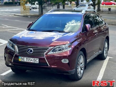 Красный Лексус РХ, объемом двигателя 3.5 л и пробегом 182 тыс. км за 23200 $, фото 1 на Automoto.ua