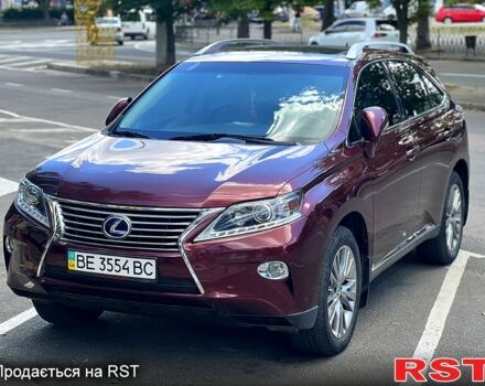 Красный Лексус РХ, объемом двигателя 3.5 л и пробегом 182 тыс. км за 23200 $, фото 1 на Automoto.ua