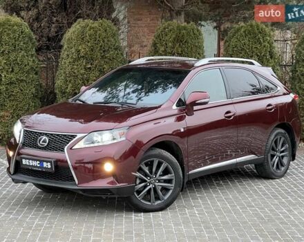 Красный Лексус РХ, объемом двигателя 3.46 л и пробегом 189 тыс. км за 21999 $, фото 1 на Automoto.ua