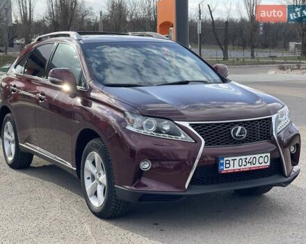 Красный Лексус РХ, объемом двигателя 3.46 л и пробегом 145 тыс. км за 17999 $, фото 1 на Automoto.ua