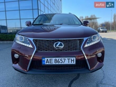 Красный Лексус РХ, объемом двигателя 3.46 л и пробегом 96 тыс. км за 22300 $, фото 1 на Automoto.ua